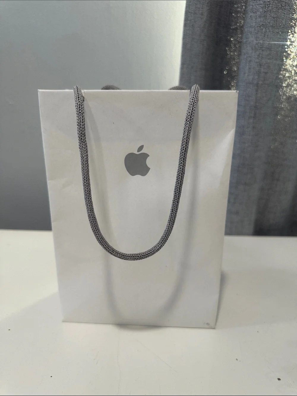 Authentic empty Apple iPhone 17Pro Max - Midnight Blue Finish box and bag.